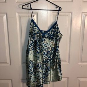 Silk Cheetah Print Undergarment